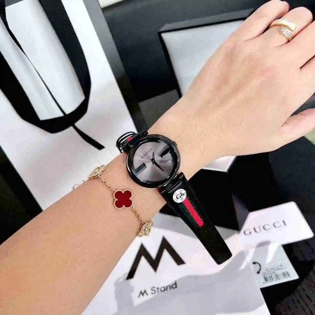 General Watches GUCCI Gucci Watch Women's Watch Paired with Original Fully Automatic Mechanical Movement Top Grade 316 Precision Steel Case with Mineral Super Strong Mirror Diameter 37mm KK03250 view 8