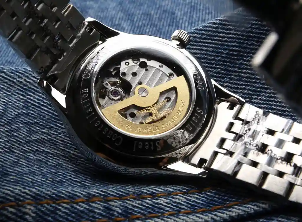 General Watches Omega Ou@Miga Watch Men's watch with original fully automatic mechanical movement, top-grade 316 stainless steel case and strap, mineral super mirror, diameter 40mm KK06250 view 2