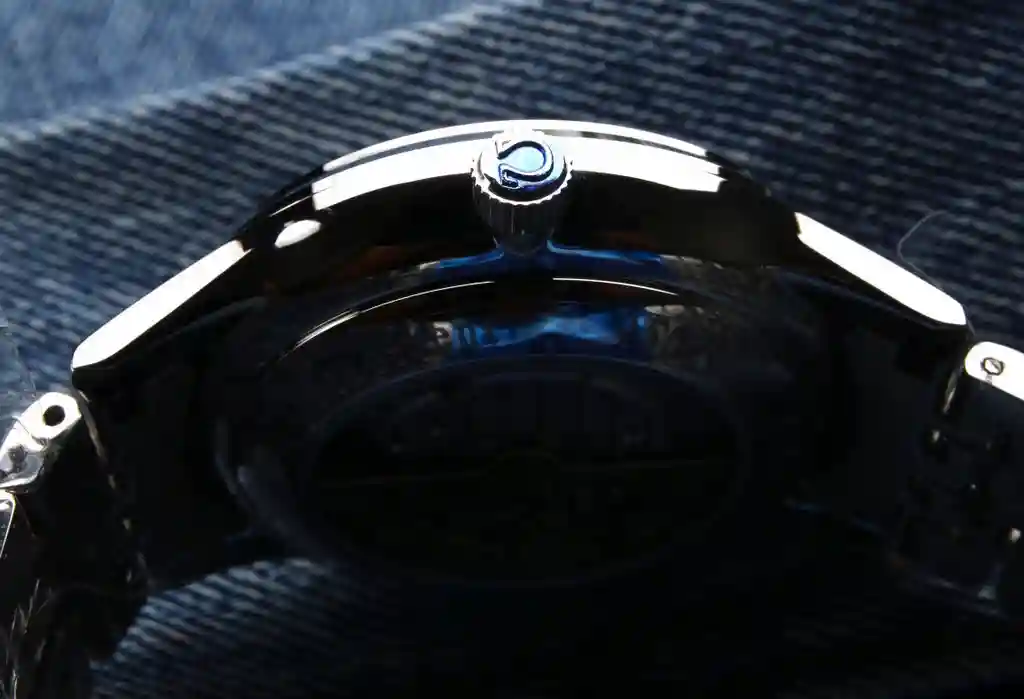 General Watches Omega Ou@Miga Watch Men's watch with original fully automatic mechanical movement, top-grade 316 stainless steel case and strap, mineral super mirror, diameter 40mm KK06250 view 4