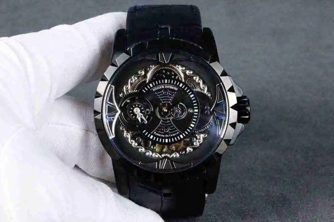 General Watches Roger Duby White 460 Rose Black 480 Watch view 4