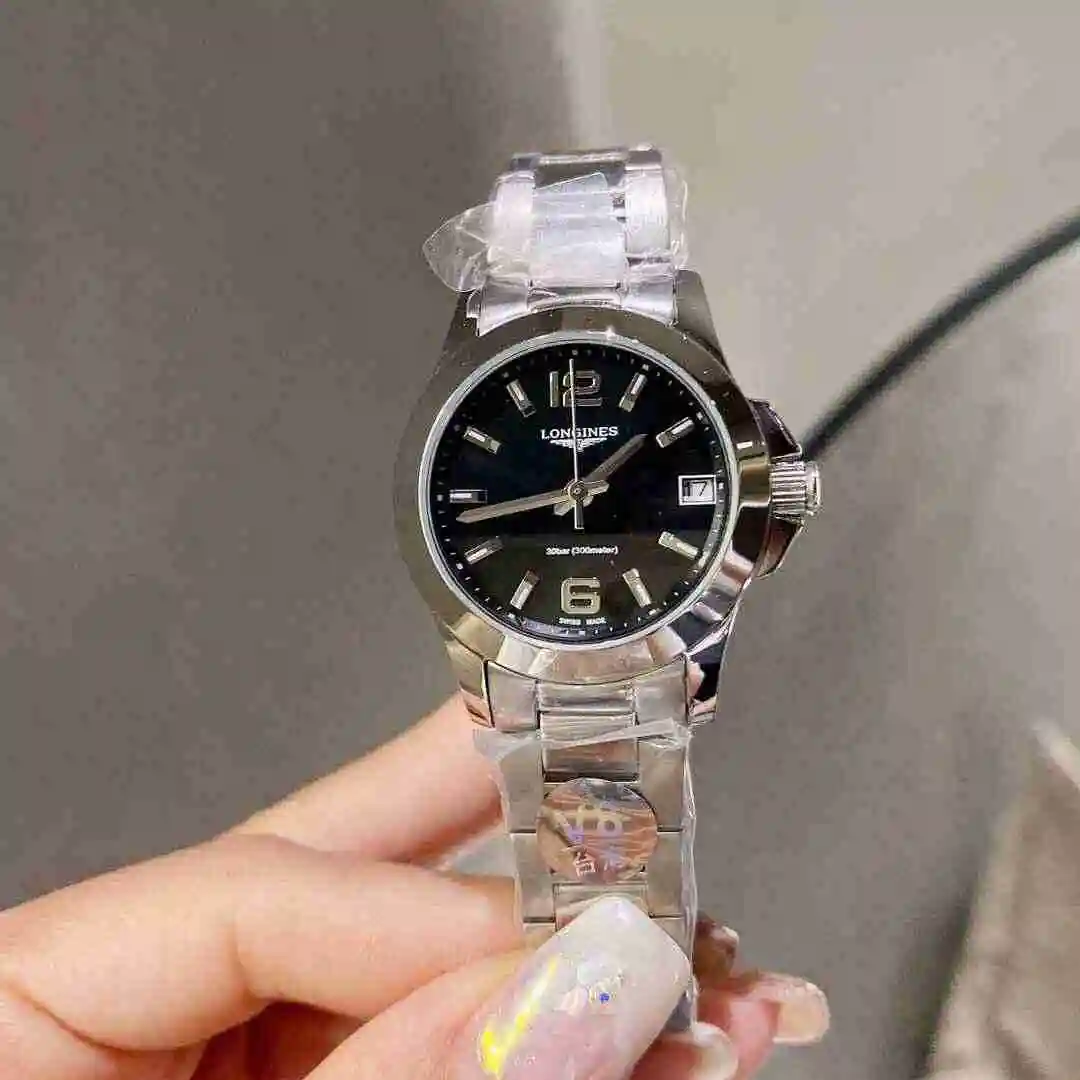 General Watches Longines Watch Women's Watch Paired with Original Fully Automatic Mechanical Movement Top Grade 316 Precision Steel Case with Mineral Super Strong Mirror Diameter 30mm KK02550 view 5