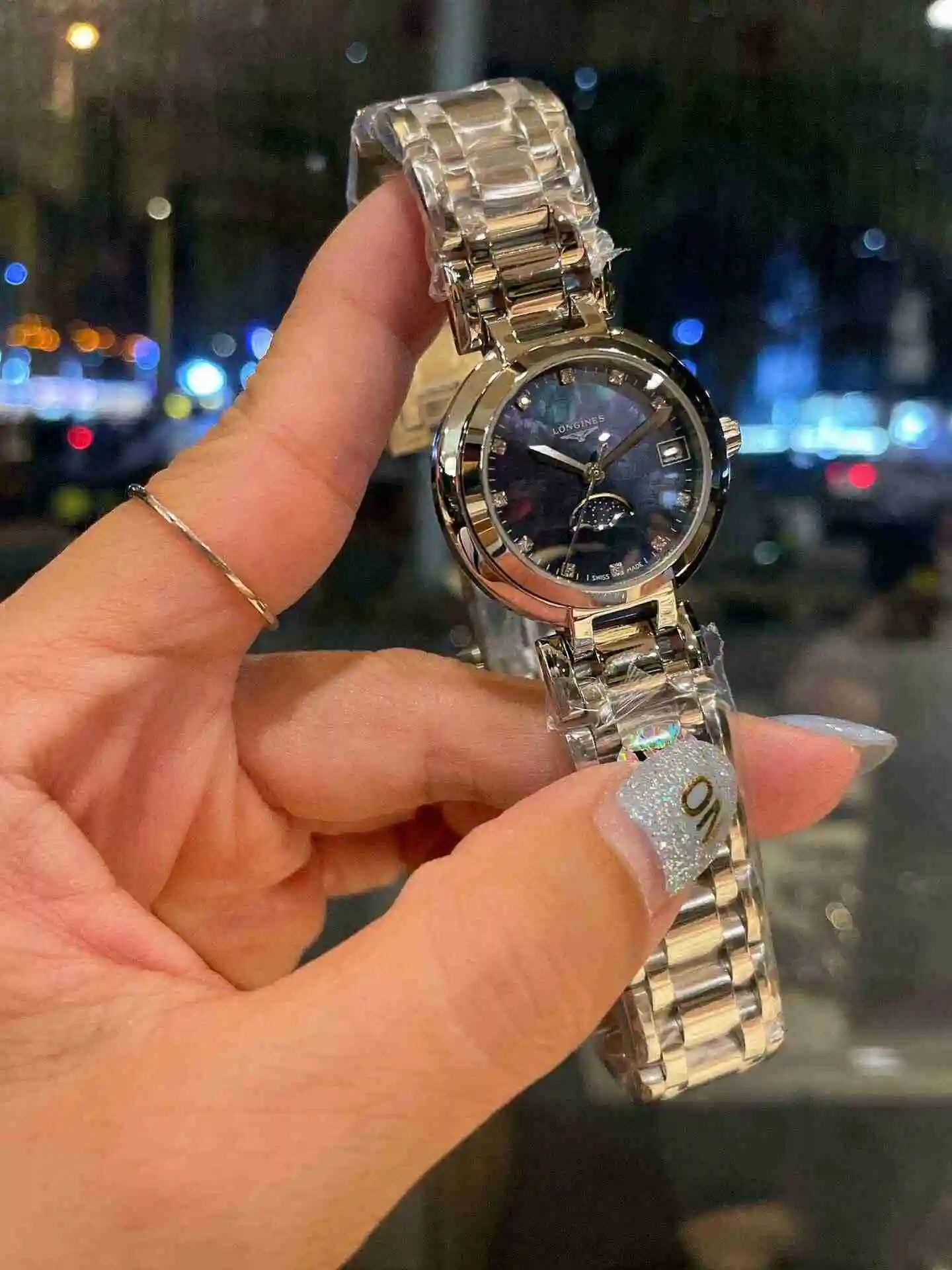 General Watches Longines Watch Women's Watch Paired with Original Fully Automatic Mechanical Movement Top Grade 316 Precision Steel Case with Mineral Super Strong Mirror Diameter 30mm KK02650 1 view 5
