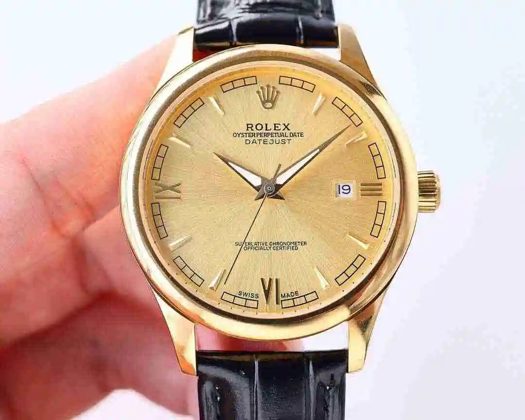 General Watches Rolex Watch Men's Watch Paired with Original Fully Automatic Mechanical Movement Top Grade 316 Precision Steel Case with Mineral Super Strong Mirror Diameter 40mm kk07500 view 9