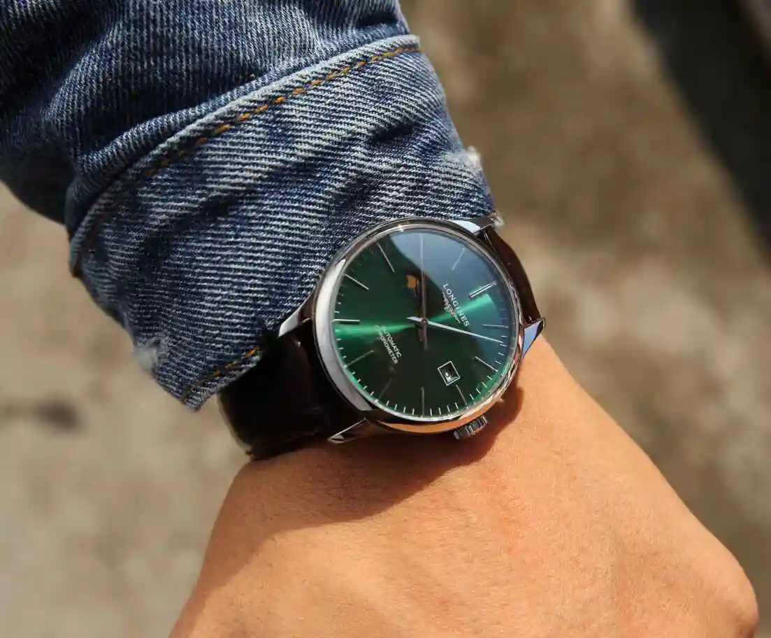General Watches Longines Watch Men's Watch Paired with Original Fully Automatic Mechanical Movement Top Grade 316 Precision Steel Case with Mineral Super Strong Mirror Diameter 40mm kk06550 1 view 5