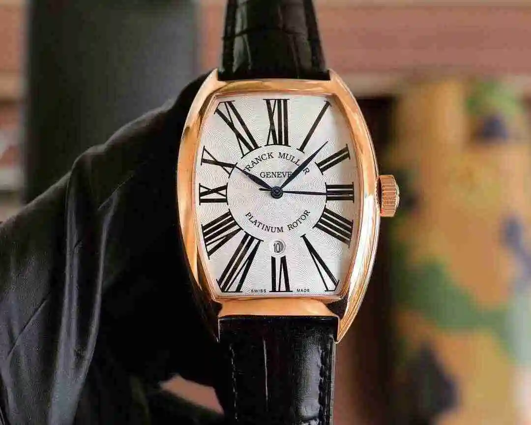 General Watches Franck Muller Frank Watch Men's Watch Paired with Original Fully Automatic Mechanical Movement Top Grade 316 Precision Steel Case with Mineral Super Strong Mirror Diameter 554213mm KK04850 2 view 2