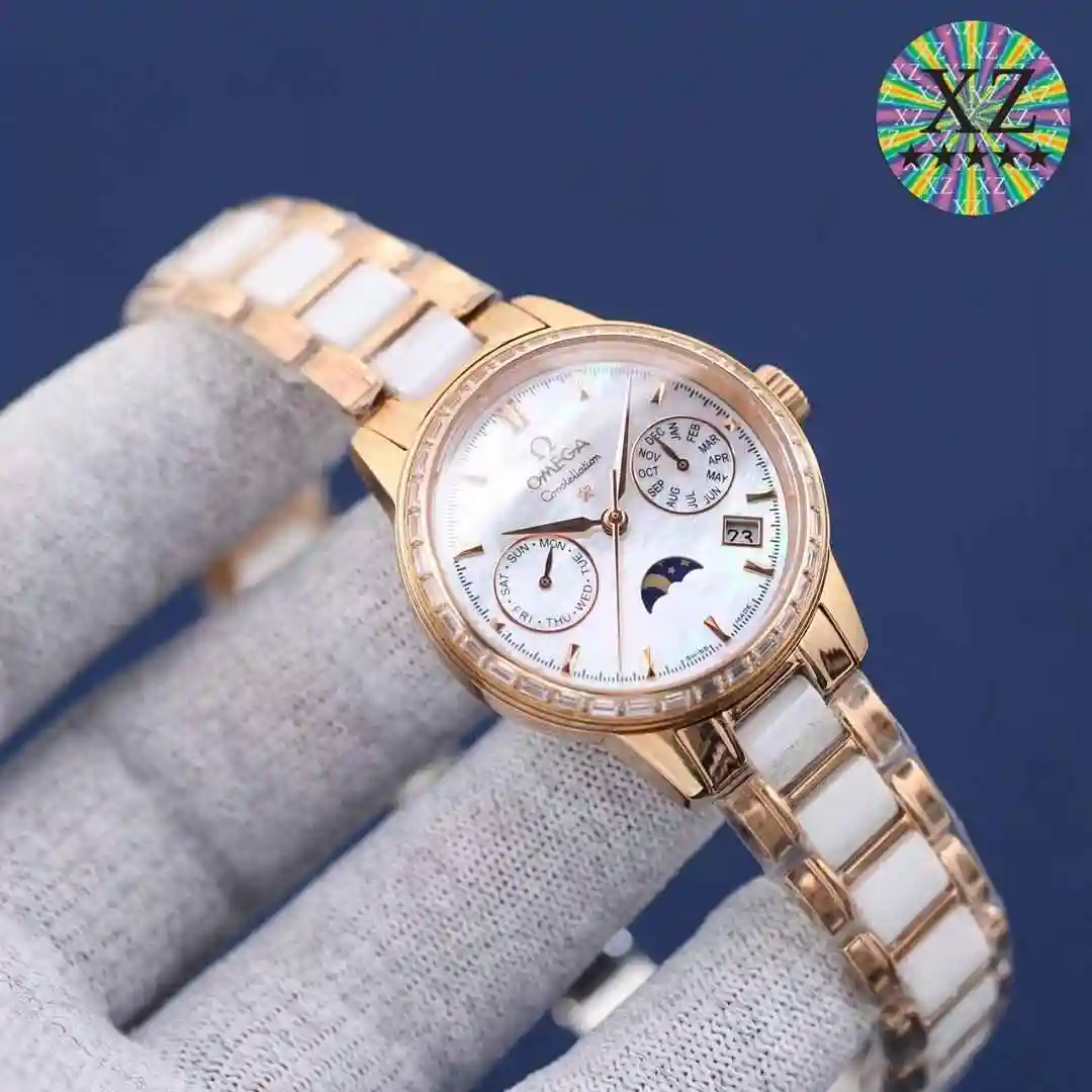 General Watches Patek Philippe White 0 Gold 1650 Watch view 6