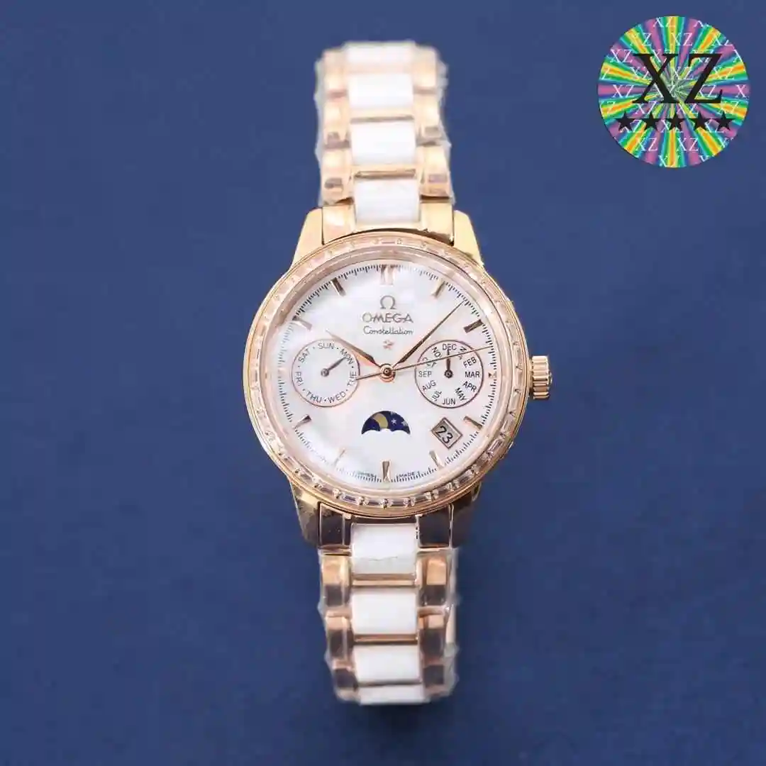 General Watches Patek Philippe White 0 Gold 1650 Watch view 8