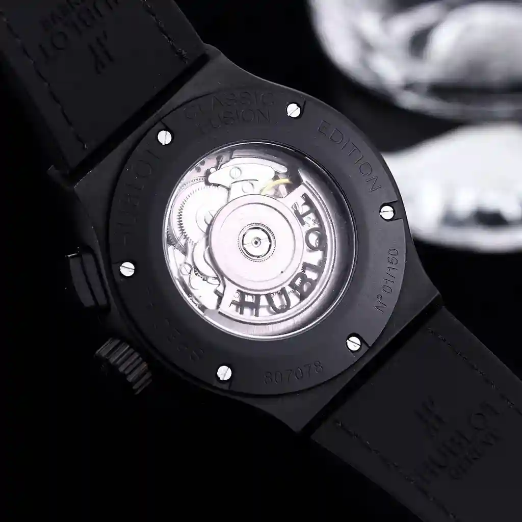 General Watches Hublot watch men's watch with original fully automatic mechanical movement top 316 stainless steel case strap mineral super mirror diameter 45mm KK06250 1 view 3