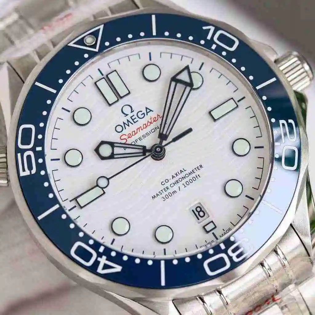 General Watches Omega Watch Men's Watch Paired with Original Fully Automatic Mechanical Movement Top Grade 316 Precision Steel Case with Mineral Super Strong Mirror Diameter 42mm kk09800 1 view 7