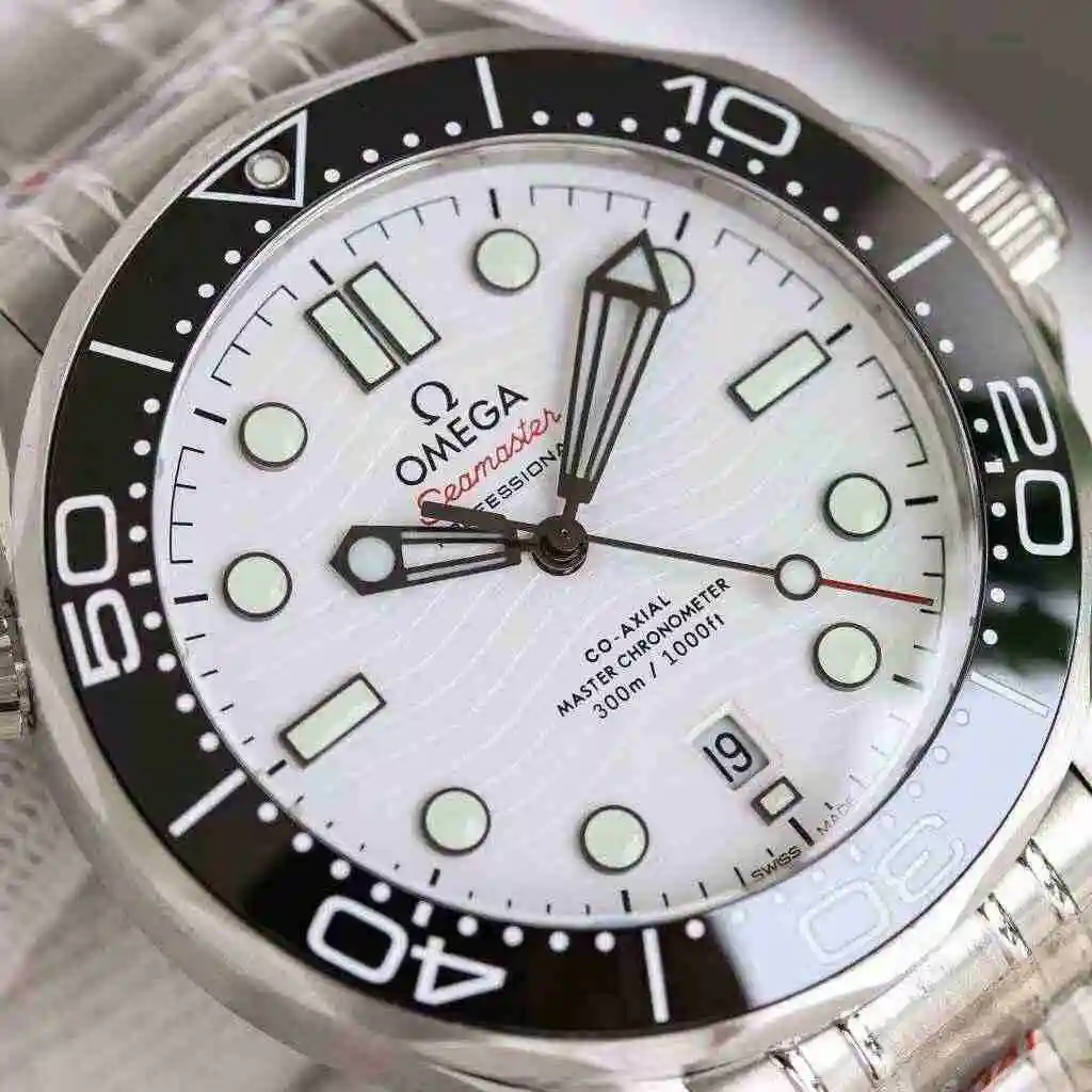 General Watches Omega Watch Men's Watch Paired with Original Fully Automatic Mechanical Movement Top Grade 316 Precision Steel Case with Mineral Super Strong Mirror Diameter 42mm kk09800 1 view 9