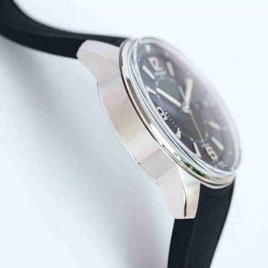 General Watches Jaeger-LeCoultre Jijia Watch Men's Watch Paired with Original Fully Automatic Mechanical Movement Top Grade 316 Precision Steel Case with Mineral Super Strong Mirror Diameter 43mm kk view 3