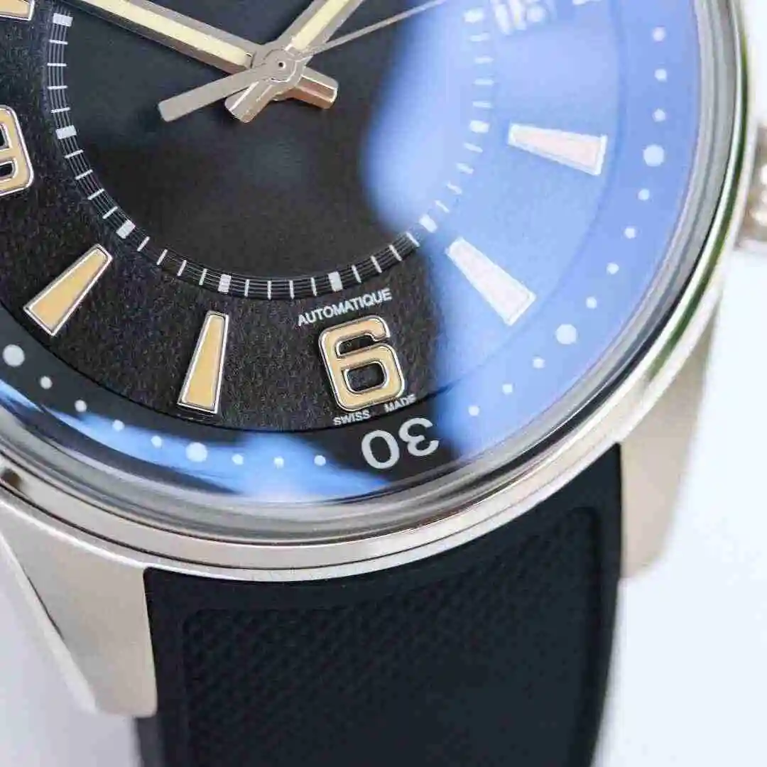 General Watches Jaeger-LeCoultre Jijia Watch Men's Watch Paired with Original Fully Automatic Mechanical Movement Top Grade 316 Precision Steel Case with Mineral Super Strong Mirror Diameter 43mm kk view 6