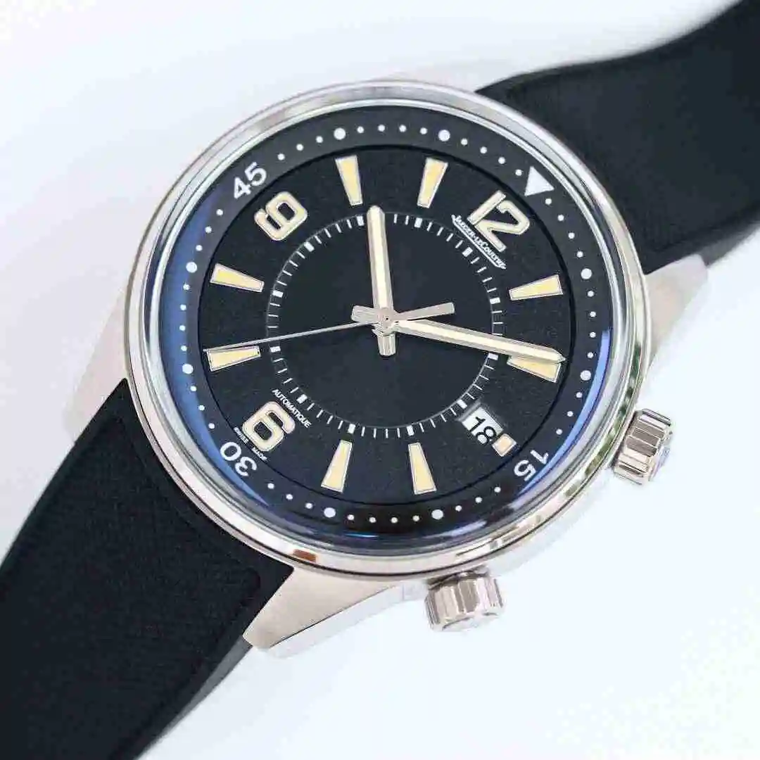 General Watches Jaeger-LeCoultre Jijia Watch Men's Watch Paired with Original Fully Automatic Mechanical Movement Top Grade 316 Precision Steel Case with Mineral Super Strong Mirror Diameter 43mm kk view 8