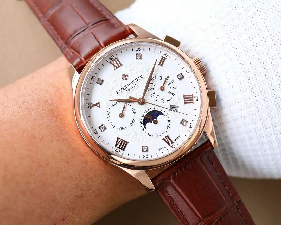 General Watches Breitling Watch Bai@Li men's watch with original fully automatic mechanical movement, top-grade 316 stainless steel case and strap, mineral super mirror, diameter 42mm KK09850 view 9