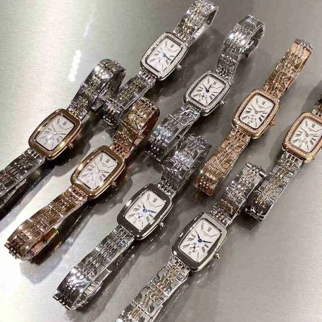 General Watches Longines Watch Women's Watch Paired with Original Fully Automatic Mechanical Movement Top grade 316 Precision Steel Case with Mineral Super Strong Mirror Diameter 36mm KK view 2