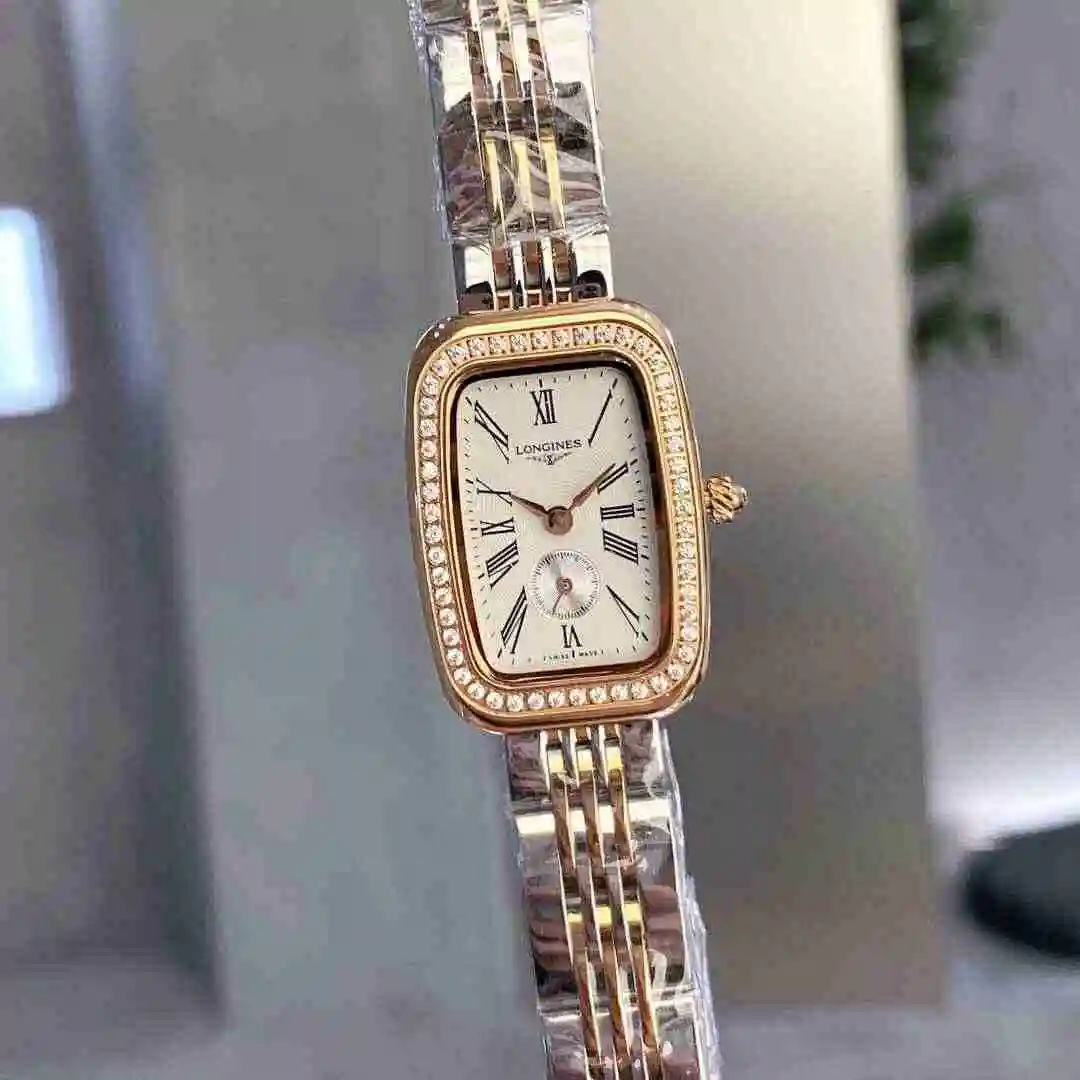 General Watches Longines Watch Women's Watch Paired with Original Fully Automatic Mechanical Movement Top grade 316 Precision Steel Case with Mineral Super Strong Mirror Diameter 36mm KK view 3