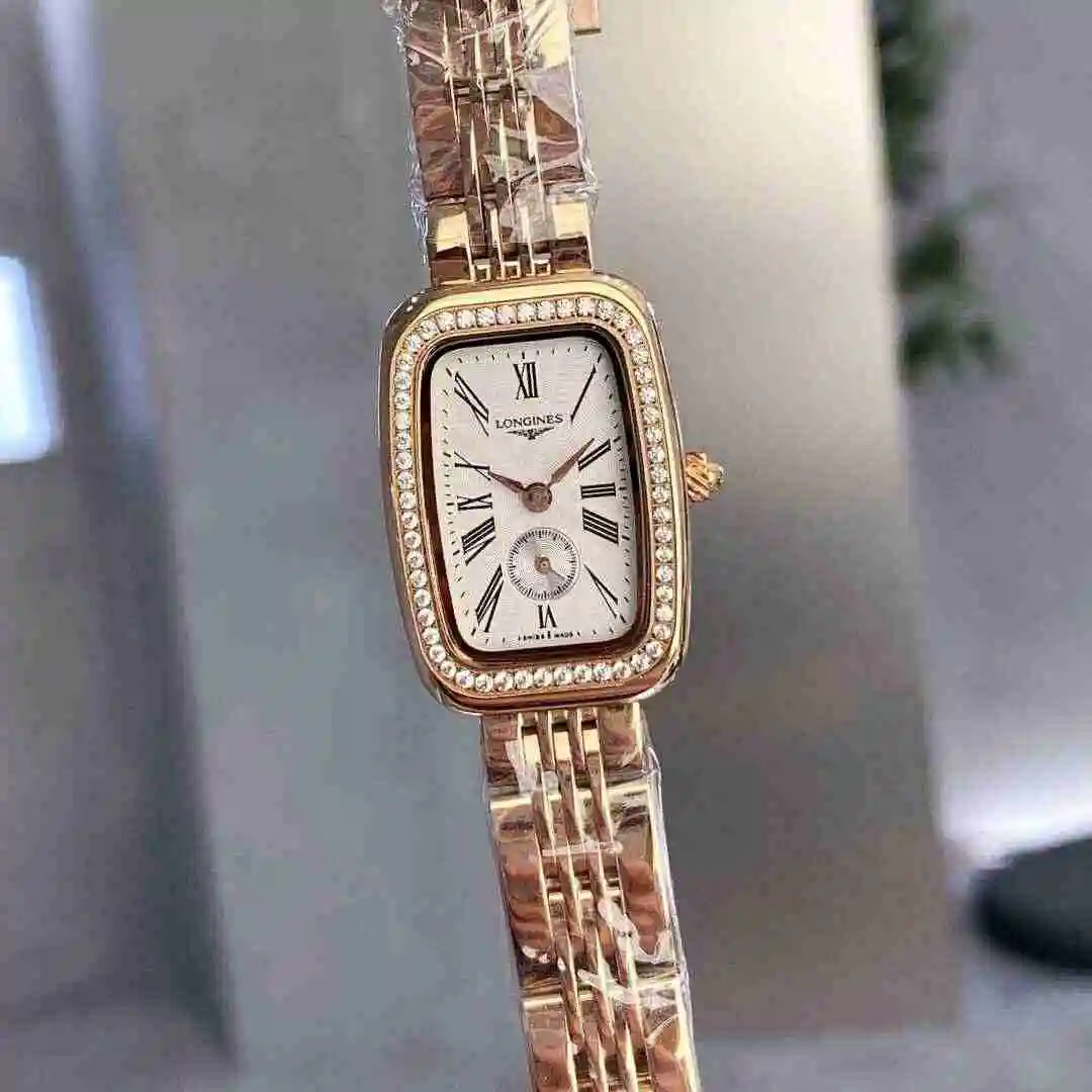 General Watches Longines Watch Women's Watch Paired with Original Fully Automatic Mechanical Movement Top grade 316 Precision Steel Case with Mineral Super Strong Mirror Diameter 36mm KK view 4