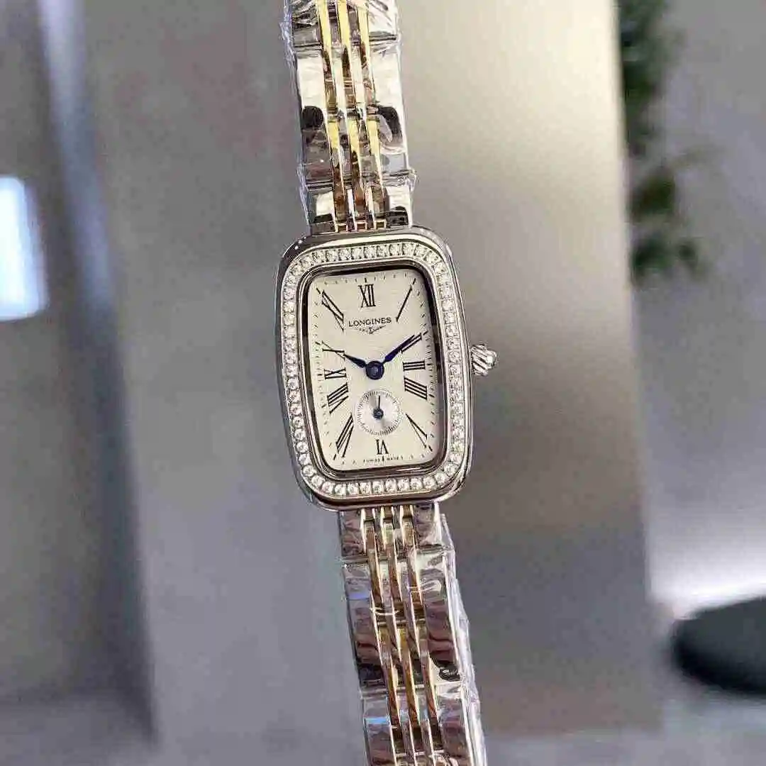 General Watches Longines Watch Women's Watch Paired with Original Fully Automatic Mechanical Movement Top grade 316 Precision Steel Case with Mineral Super Strong Mirror Diameter 36mm KK view 6