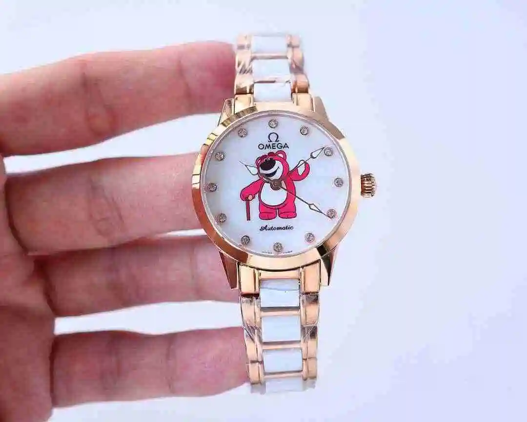 General Watches Omega Watch Women's Watch Paired with Original Fully Automatic Mechanical Movement Top Grade 316 Precision Steel Case with Mineral Super Strong Mirror Diameter 33mm kk07500 1 view 7