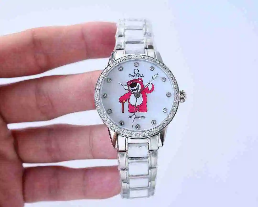 General Watches Omega Watch Women's Watch Paired with Original Fully Automatic Mechanical Movement Top Grade 316 Precision Steel Case with Mineral Super Strong Mirror Diameter 33mm kk07500 1 view 8