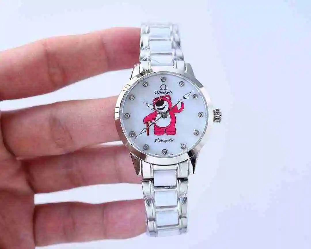 General Watches Omega Watch Women's Watch Paired with Original Fully Automatic Mechanical Movement Top Grade 316 Precision Steel Case with Mineral Super Strong Mirror Diameter 33mm kk07500 1 view 9