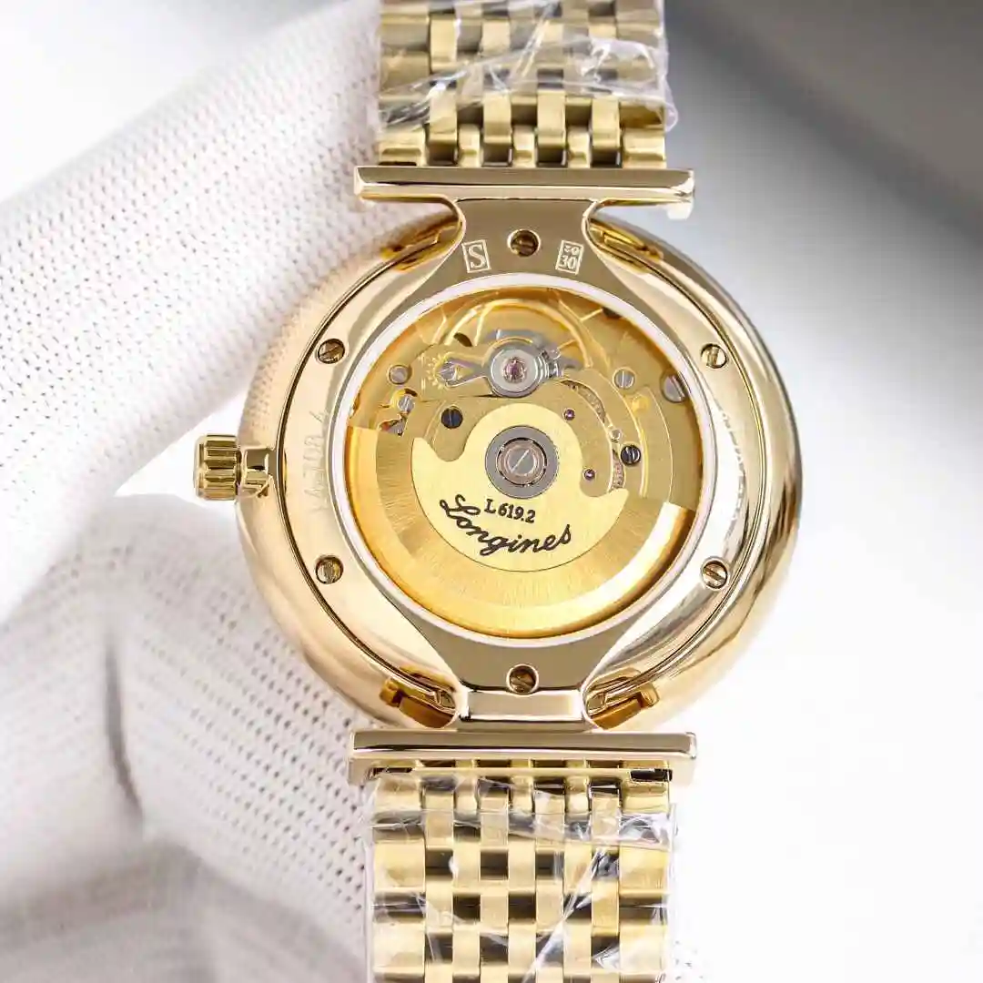 General Watches Longines watch for men with original fully automatic mechanical movement, top grade 316 precision steel case with mineral super strong mirror diameter of 39mm kk09800 2 view 3