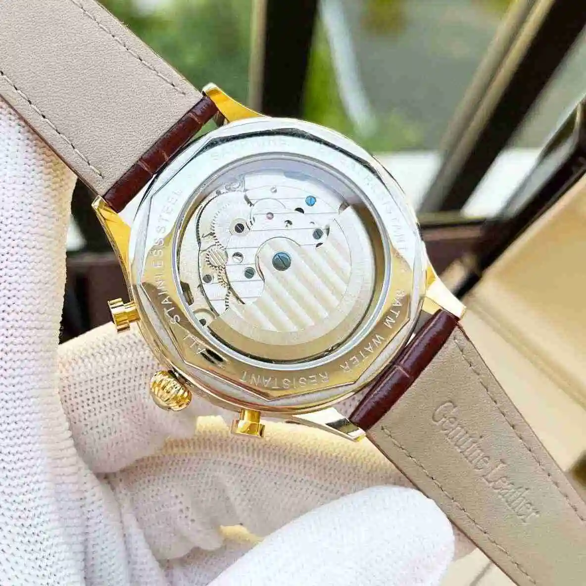 General Watches Patek Philippe Watch Men's Watch Paired with Original Fully Automatic Mechanical Movement Top Grade 316 Precision Steel Case Case with Mineral Super Strong Mirror Diameter 42mm KK06300 view 2