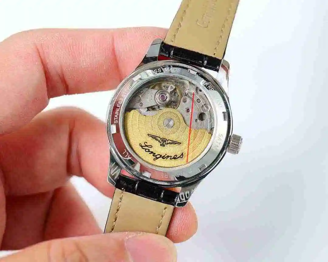 General Watches Longines watch for women with original fully automatic mechanical movement, top grade 316 precision steel case with mineral super strong mirror diameter 33mm kk07500 view 3