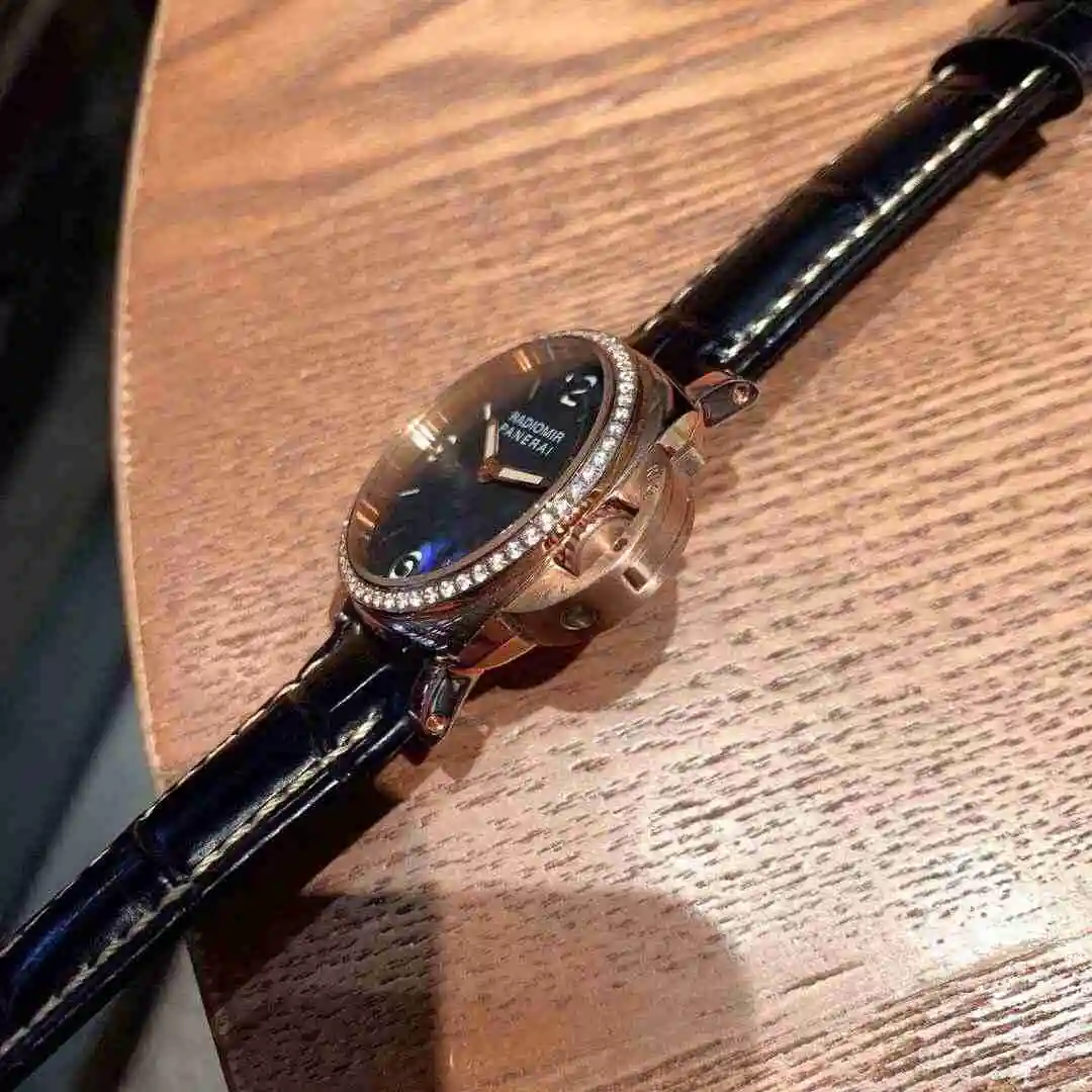 General Watches Panerai Peinahai Watch Women's Watch Paired with Original Fully Automatic Mechanical Movement Top Grade 316 Precision Steel Case with Mineral Super Strong Mirror Diameter 35mm KK03450 view 3