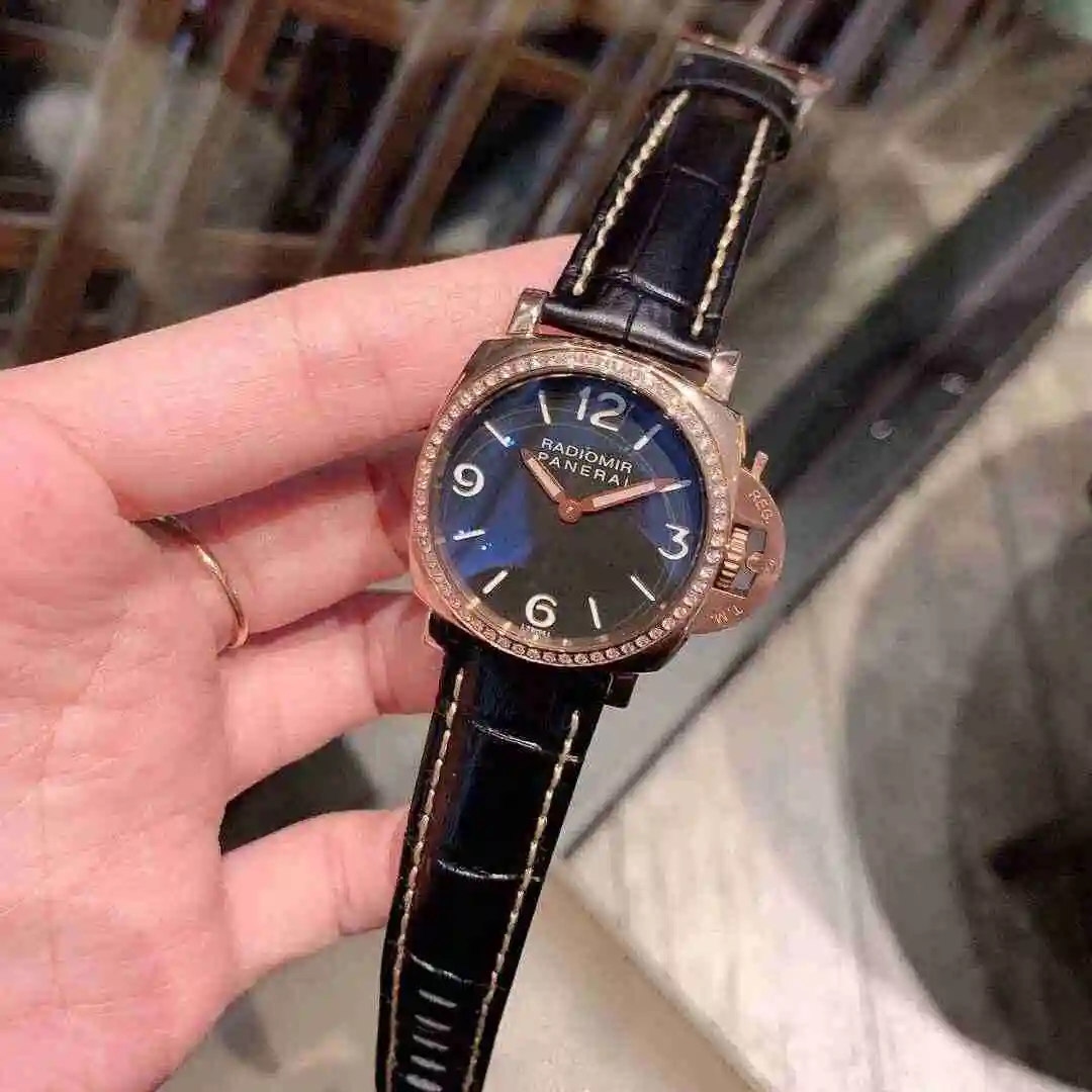General Watches Panerai Peinahai Watch Women's Watch Paired with Original Fully Automatic Mechanical Movement Top Grade 316 Precision Steel Case with Mineral Super Strong Mirror Diameter 35mm KK03450 view 7