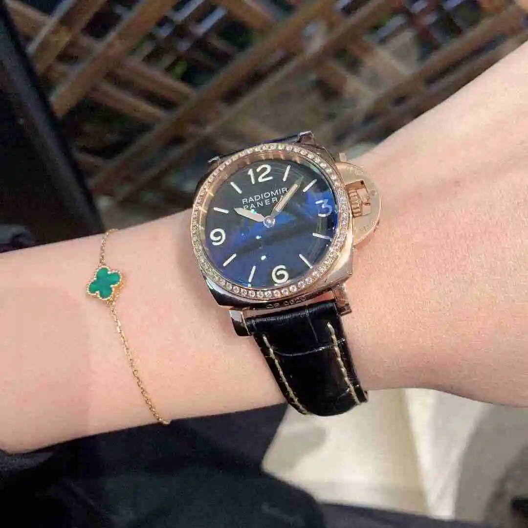 General Watches Panerai Peinahai Watch Women's Watch Paired with Original Fully Automatic Mechanical Movement Top Grade 316 Precision Steel Case with Mineral Super Strong Mirror Diameter 35mm KK03450 view 9