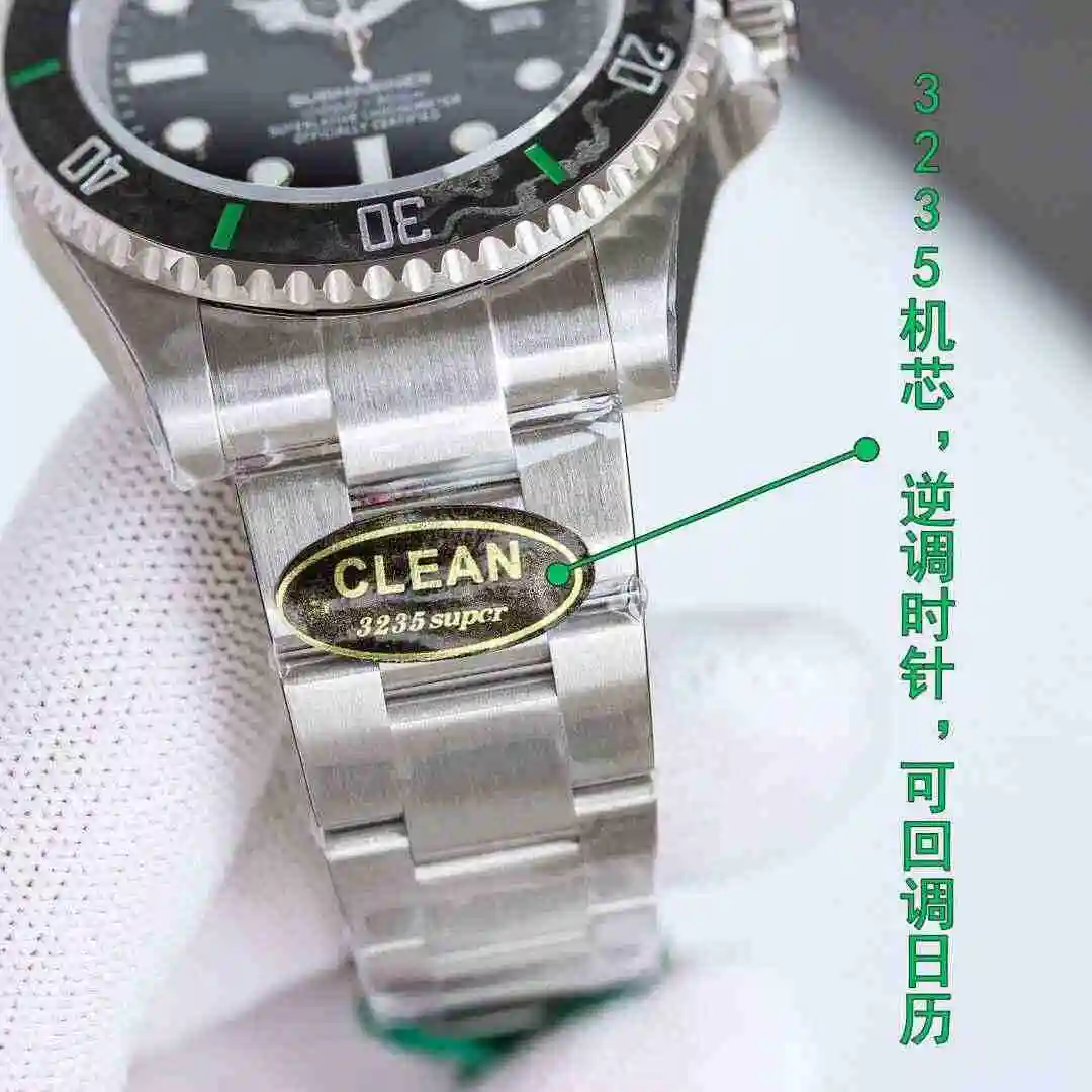 General Watches Rolex Watch Men's Watch Paired with Original Fully Automatic Mechanical Movement Top Grade 316 Precision Steel Case with Mineral Super Strong Mirror Diameter 41mm KK016500 view 5