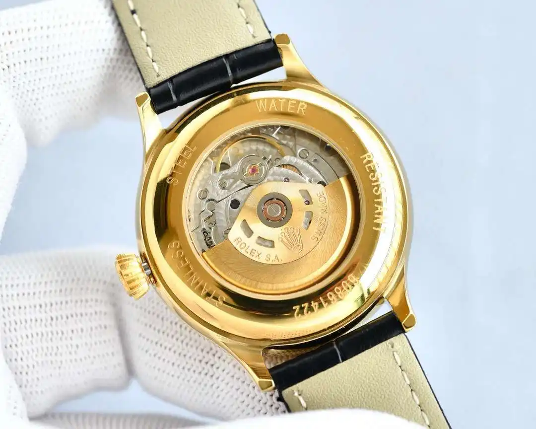 General Watches Watch Rolex men's watch with original fully automatic mechanical movement, top-grade 316 stainless steel case and strap, mineral super mirror, diameter 40mm KK06850 1 view 3