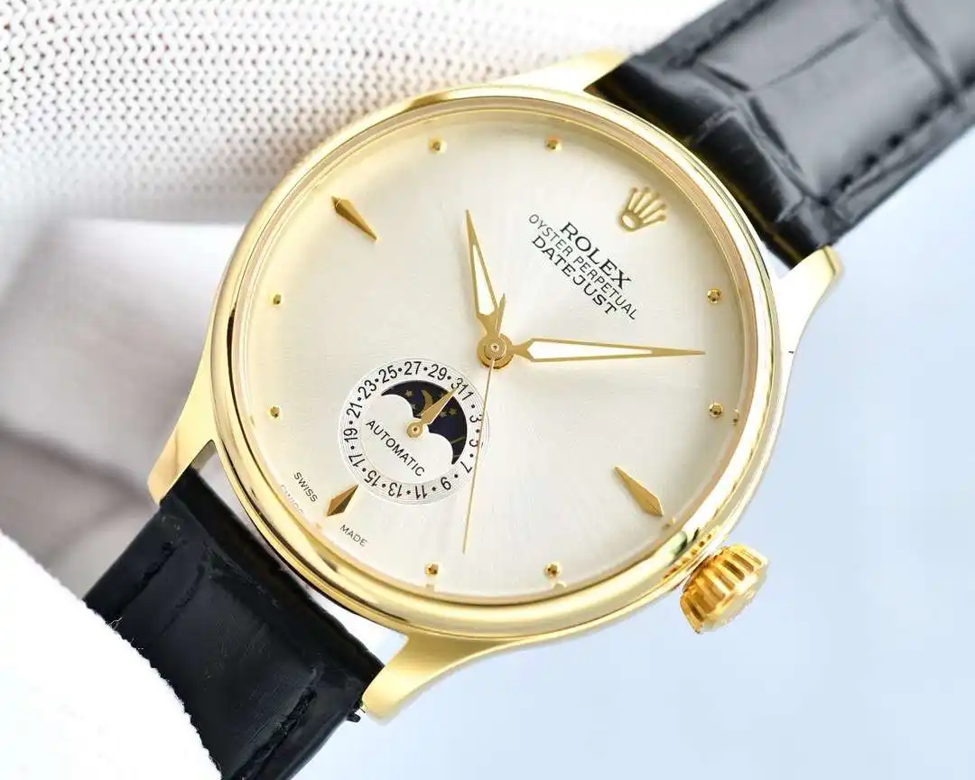 General Watches Watch Rolex men's watch with original fully automatic mechanical movement, top-grade 316 stainless steel case and strap, mineral super mirror, diameter 40mm KK06850 1 view 8