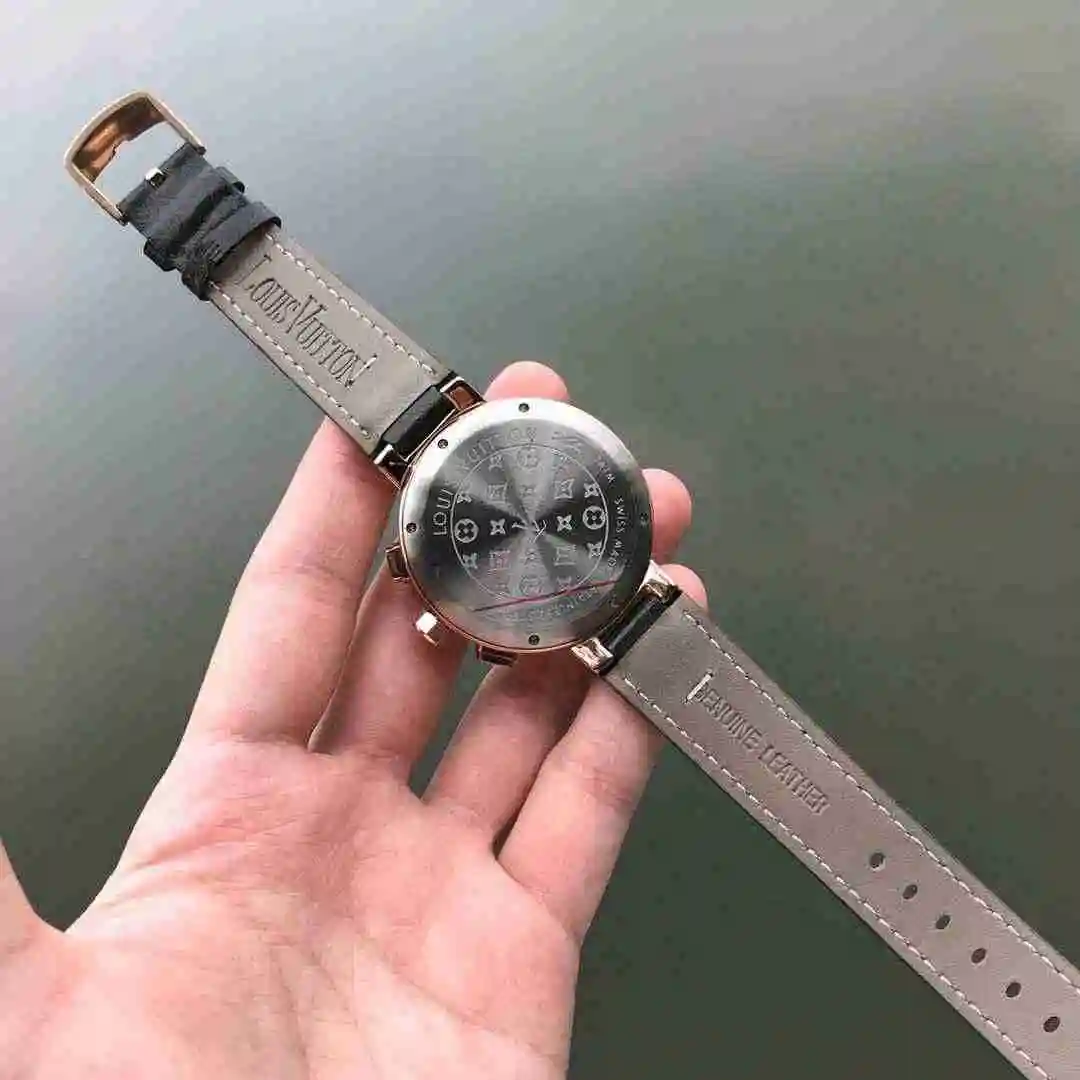 General Watches LV watch for men with original fully automatic mechanical movement, top grade 316 precision steel case with mineral super strong mirror diameter of 43mm KK03150 view 2