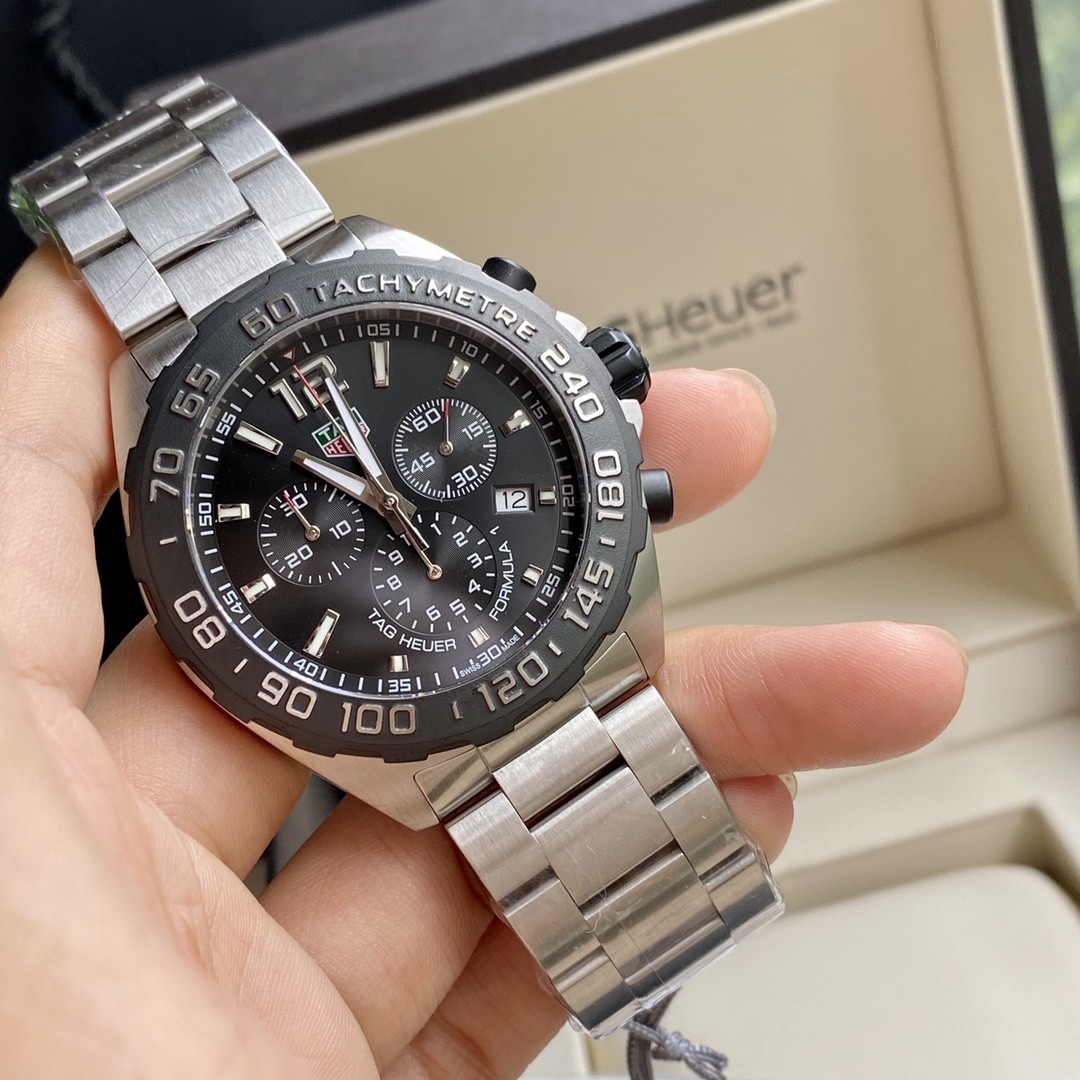 TAG Heuer Formula 1 Stainless Steel Quartz 43mm Watch view 6