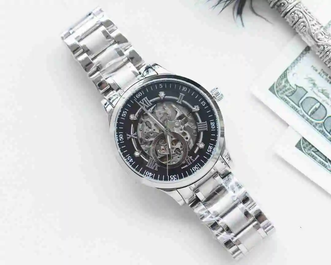 General Watches Longines Watch Men's Watch Paired with Original Fully Automatic Mechanical Movement Top Grade 316 Precision Steel Case with Mineral Super Strong Mirror Diameter 41mm KK04250 view 7