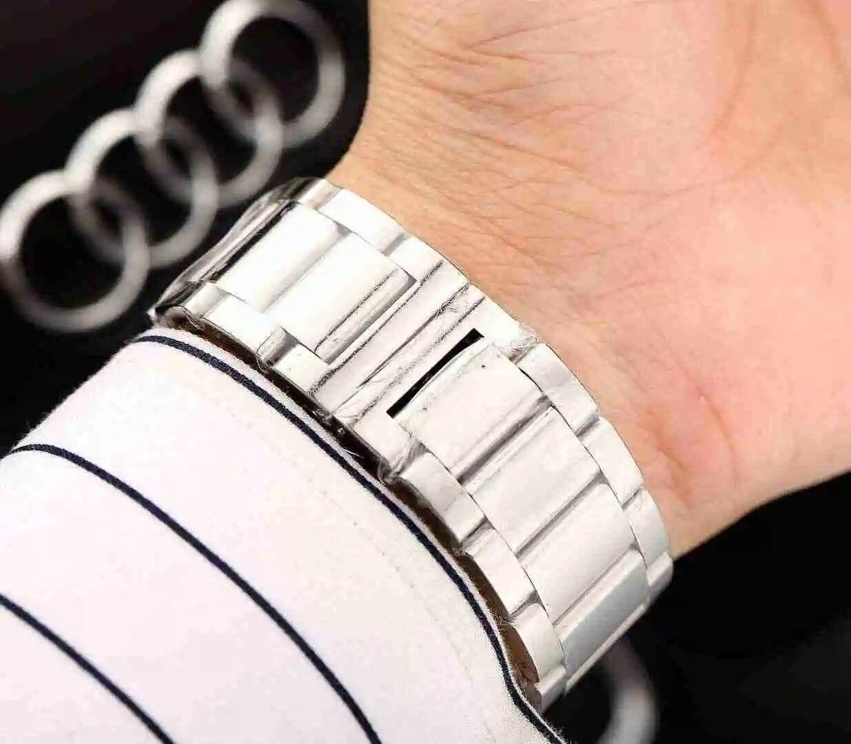 General Watches Cartier white 350 rose 370 steel+20 Watch view 2