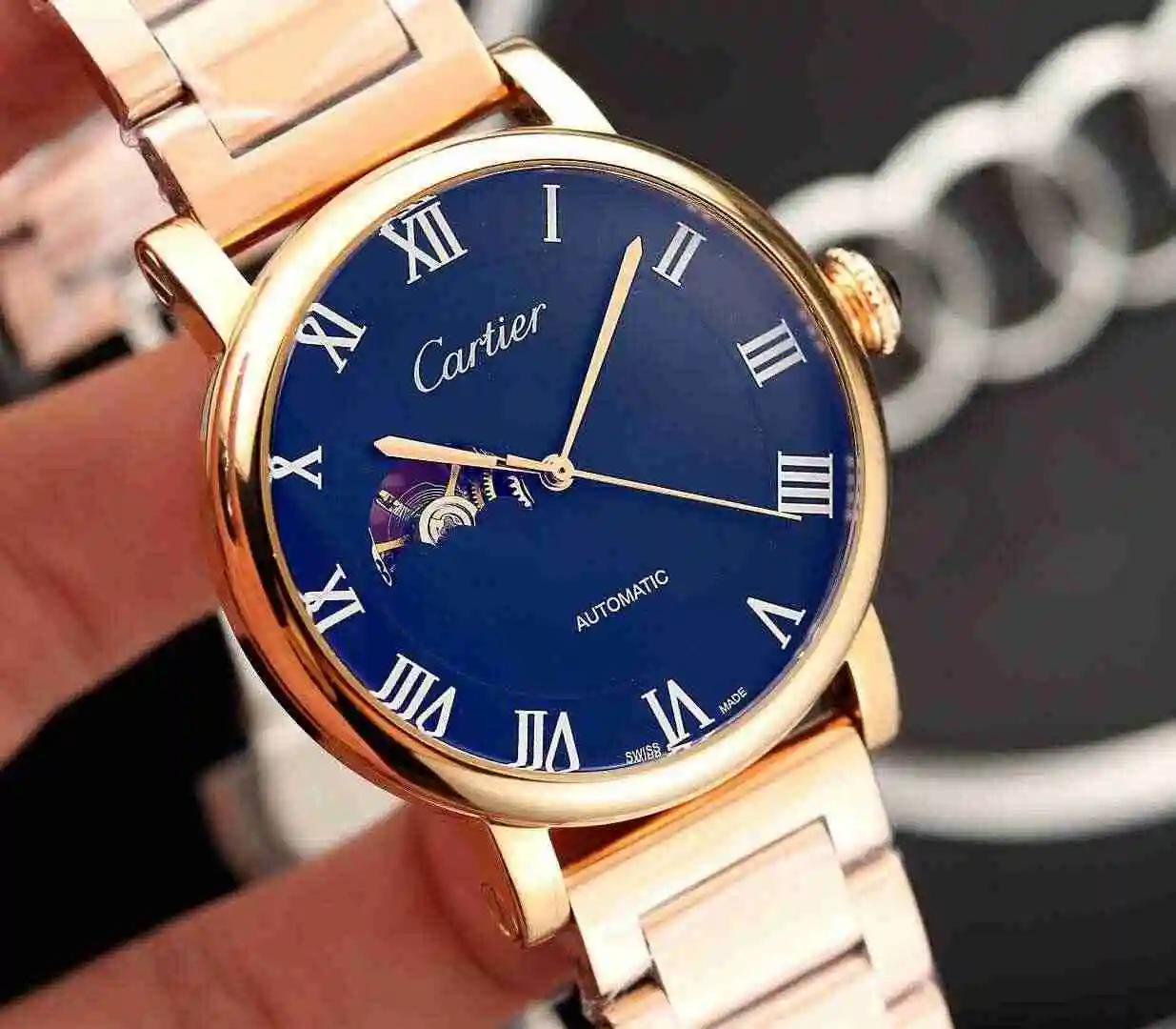 General Watches Cartier white 350 rose 370 steel+20 Watch view 5