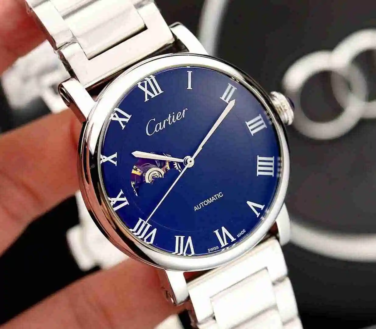 General Watches Cartier white 350 rose 370 steel+20 Watch view 6