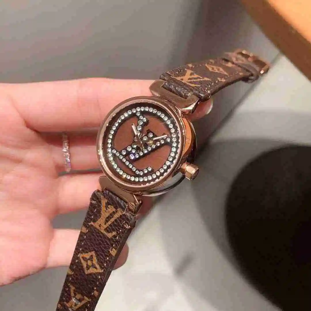 General Watches LV watch for women with original fully automatic mechanical movement, top grade 316 precision steel case with mineral super strong mirror diameter 33mm KK02650 2 view 4