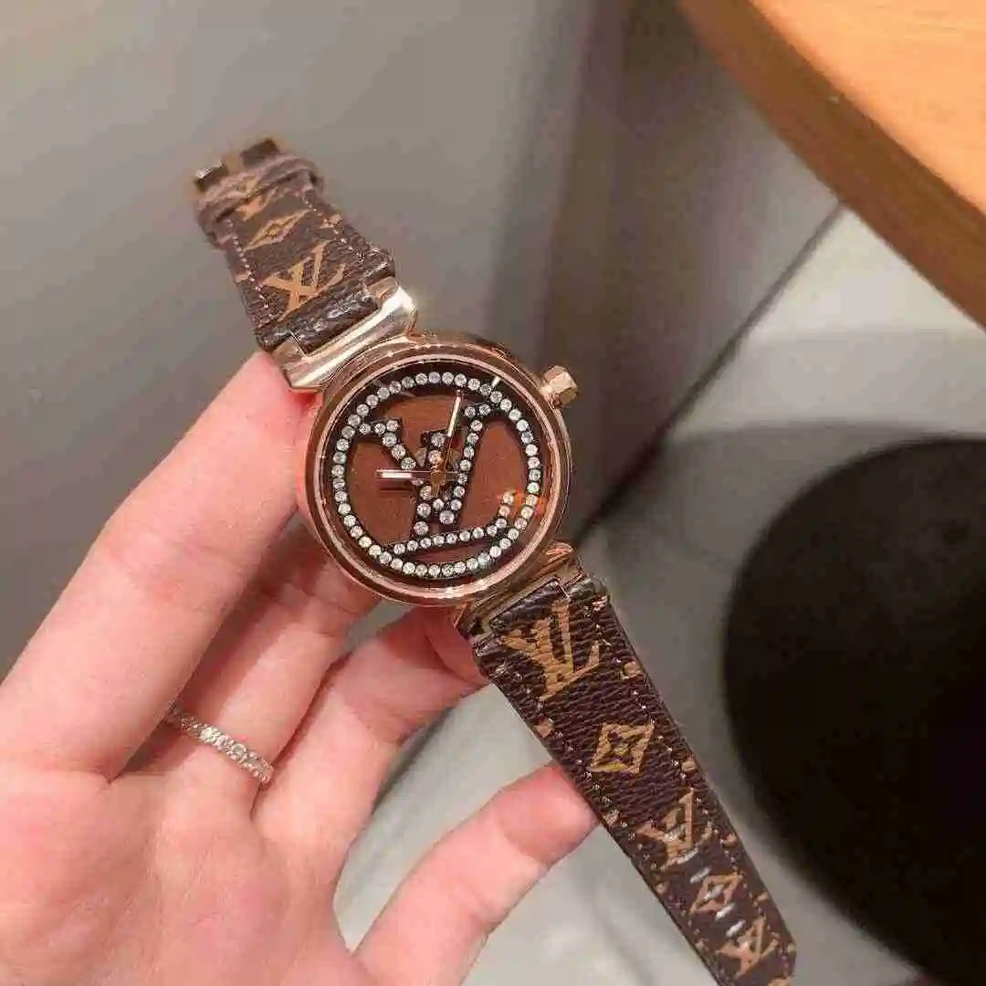 General Watches LV watch for women with original fully automatic mechanical movement, top grade 316 precision steel case with mineral super strong mirror diameter 33mm KK02650 2 view 5