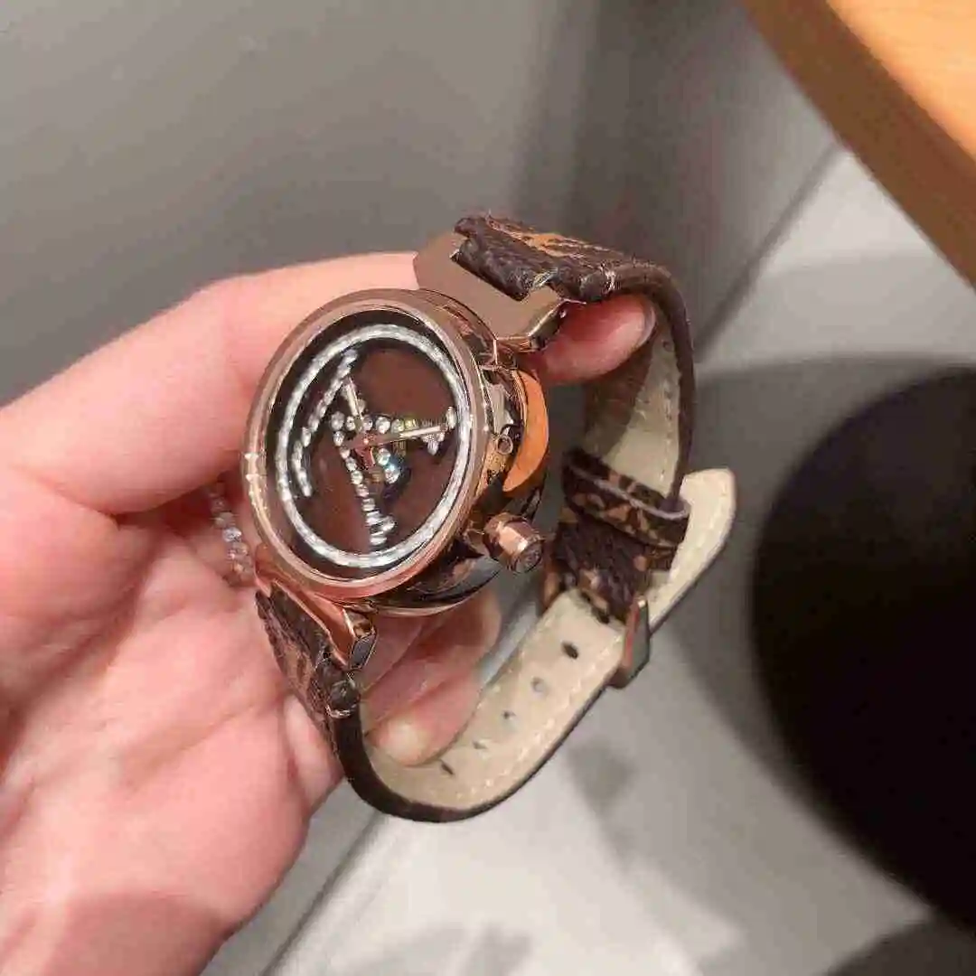General Watches LV watch for women with original fully automatic mechanical movement, top grade 316 precision steel case with mineral super strong mirror diameter 33mm KK02650 2 view 7