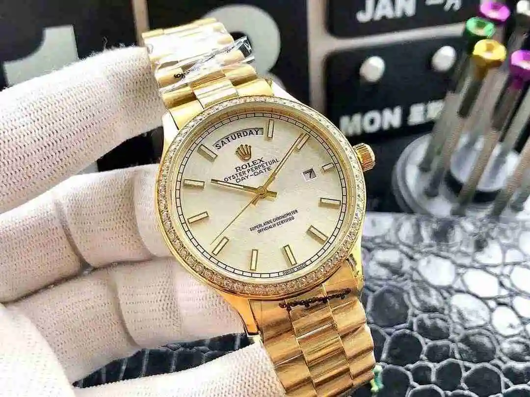 General Watches Rolex Watch Men's Watch Paired with Original Fully Automatic Mechanical Movement Top Grade 316 Precision Steel Case with Mineral Super Strong Mirror Diameter 41mm kk08800 view 5