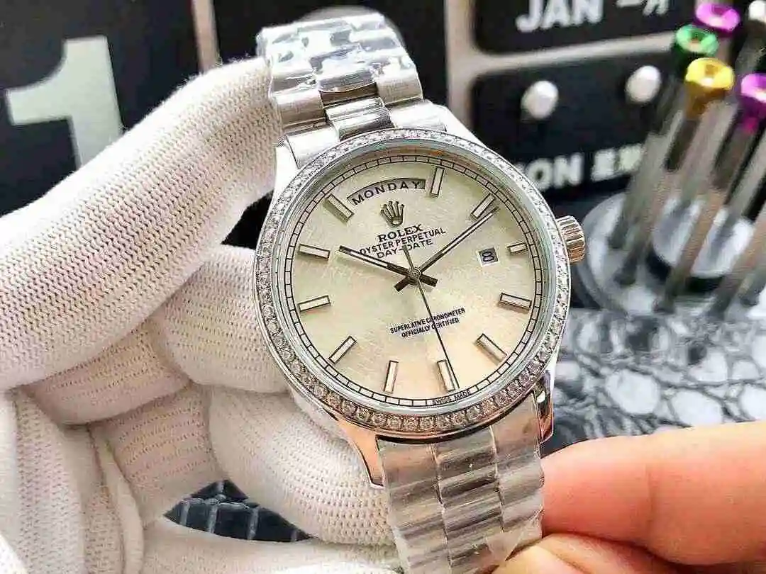 General Watches Rolex Watch Men's Watch Paired with Original Fully Automatic Mechanical Movement Top Grade 316 Precision Steel Case with Mineral Super Strong Mirror Diameter 41mm kk08800 view 6