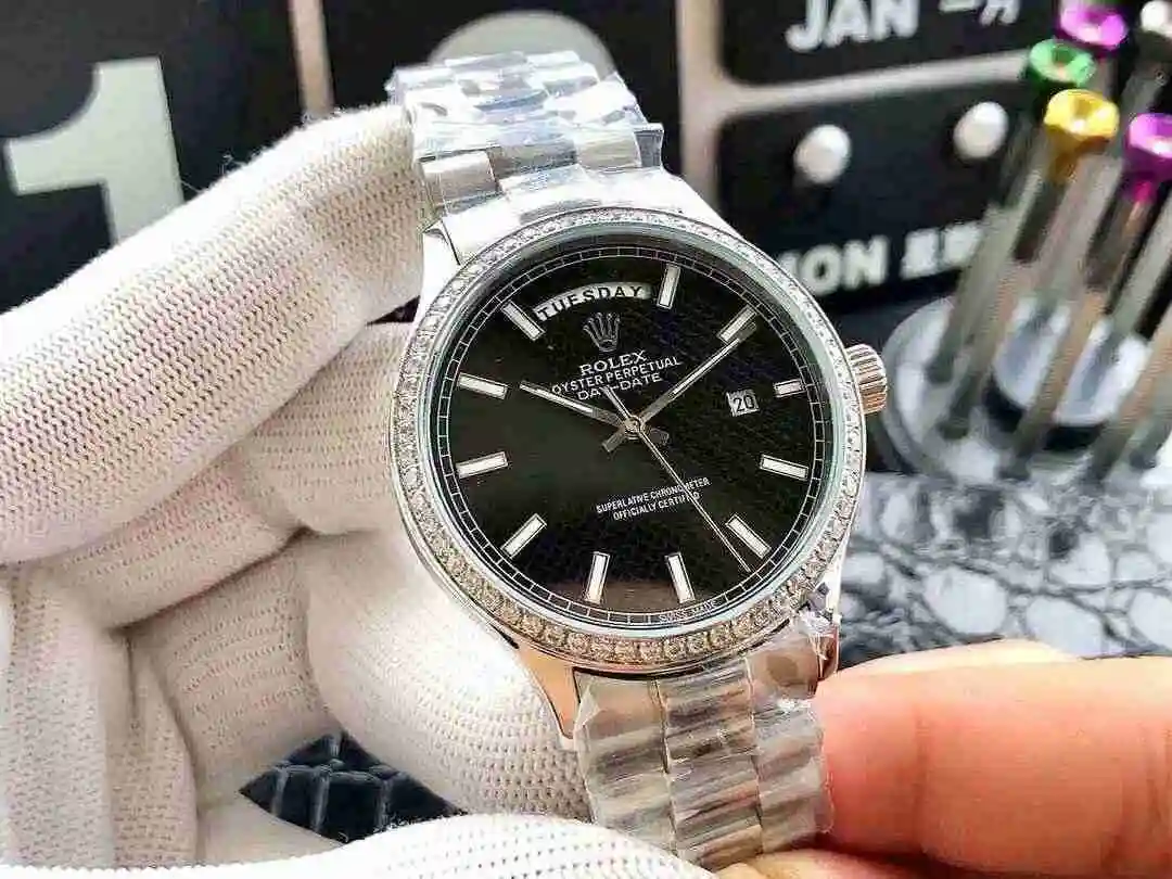 General Watches Rolex Watch Men's Watch Paired with Original Fully Automatic Mechanical Movement Top Grade 316 Precision Steel Case with Mineral Super Strong Mirror Diameter 41mm kk08800 view 9