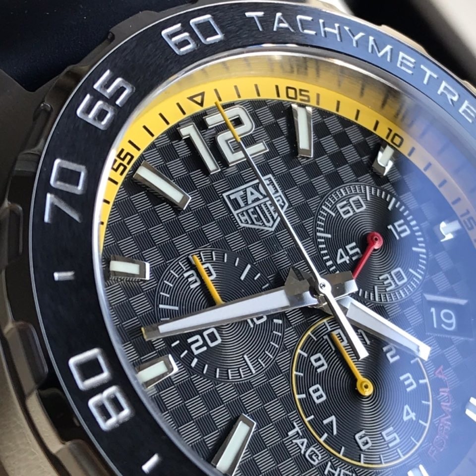 TAG Heuer Formula 1 Stainless Steel Quartz 43mm Watch view 6