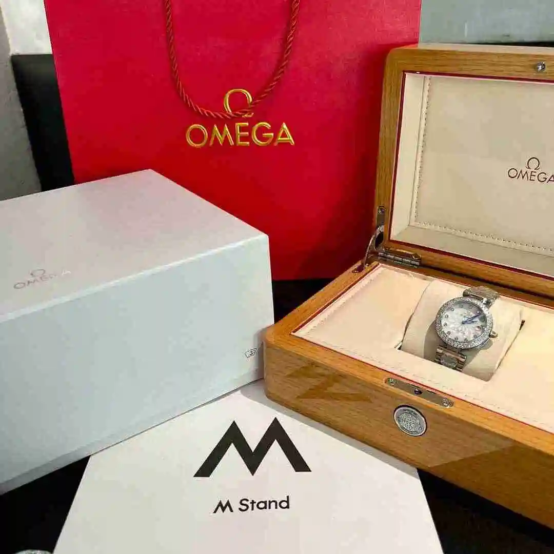 General Watches Omega Watch Women's Watch Paired with Original Fully Automatic Mechanical Movement Top Grade 316 Precision Steel Case with Mineral Super Strong Mirror Diameter 30mm KK03050 3 view 6