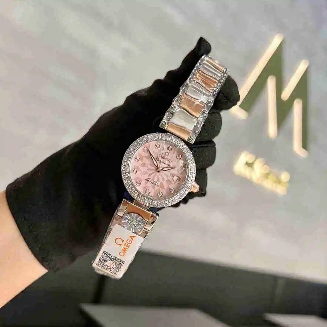 General Watches Omega Watch Women's Watch Paired with Original Fully Automatic Mechanical Movement Top Grade 316 Precision Steel Case with Mineral Super Strong Mirror Diameter 30mm KK03050 3 view 9