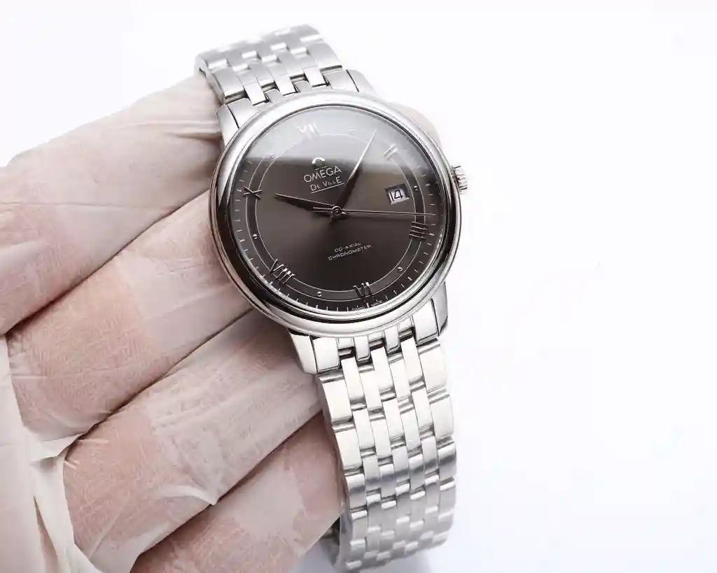 General Watches Omega Ou@mega watch men's watch with original fully automatic mechanical movement top 316 stainless steel case strap mineral super mirror diameter 40mm KK05350 2 view 6